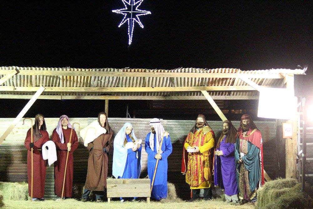 nativity.jpg - Our first big weekend in 2015 included a Live Nativity scene.